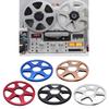 Lightweight Metal Reel 6 Hole Design 10.5Inch Empty Recording Tape Nab Hub Disk Aluminum Accessory