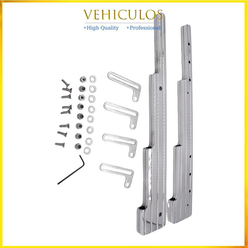 40375 SI-AT25081 Chrome Aluminum Spark Plug Wire Looms Holder For SBC BBC 302 350 454 Ignition System Spark Glow Plugs Wear Part