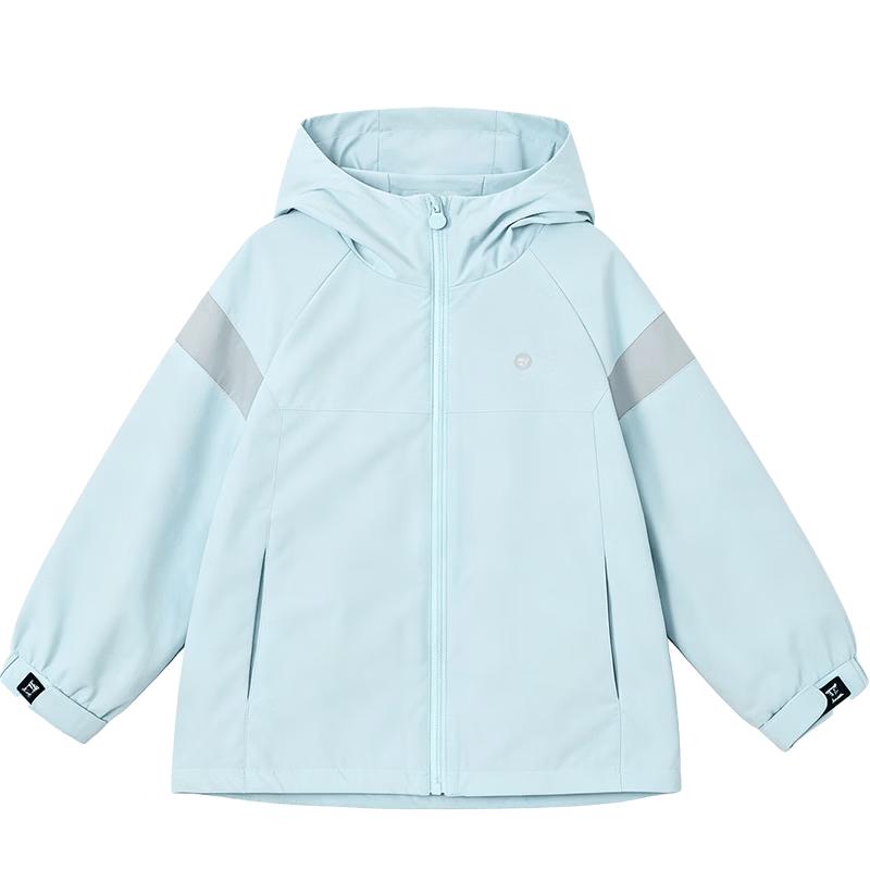 DEESHA Girls' Color Block Hooded Outdoor Jacket