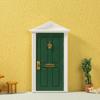 Smoother Edge Mini Wooden Door Miniature Miniature Simulation Furniture  Dollhouse Miniature