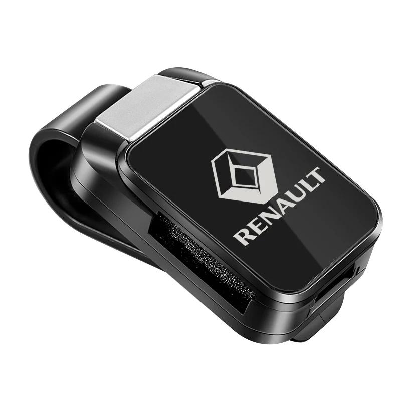 

Hub Caps Car Glasses Clip For Renault Clio Laguna 2 Megane 2 3 Duster Car Sun Visor Clip Ticket Card Mount Clips Sunglasses Hold