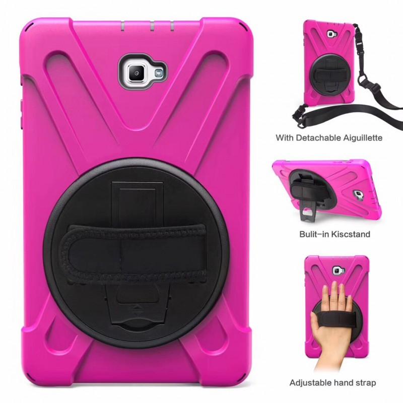 IPad Air 5 Case With Hand Strap Optional Shoulder 10.2-inch 10th Gen Shockproof Plastic Cover