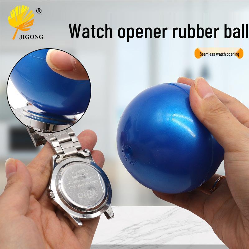 Rotary Watch Case Back Opener Rubber Ball - Mark-Free Tool for Watch Repair