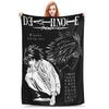 Funny L Lawlet Death Notes Blankets Soft Flannel Comfortable Throw Blanket Machine Washable