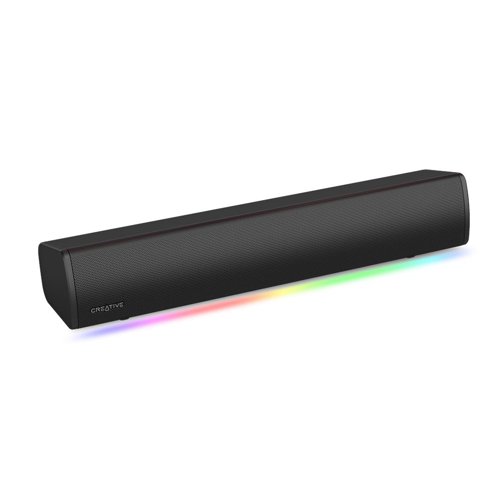 Creative Sound Blaster GS3 compact sound bar with RGB and SuperWide