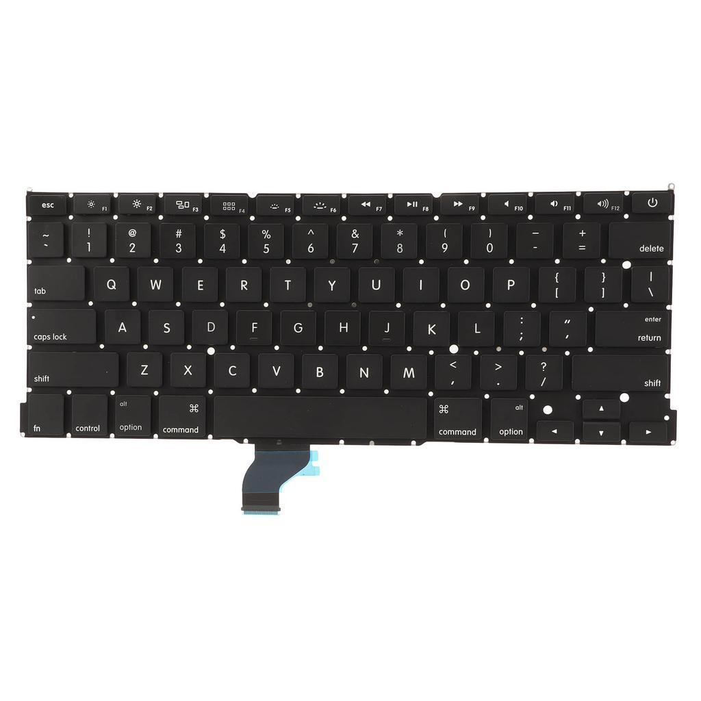 Laptop Replacement Keyboard 5 Million Keystroke US Layout Keyboard for OS Laptop Pro 13in A1502