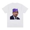 Prison Mike Michael Scott Данина Поваги Офіс Футболка Телесеріал Дуайт Шрут Джим Халперт Короткий Рукав Повсякденні Футболки Оверсайз
