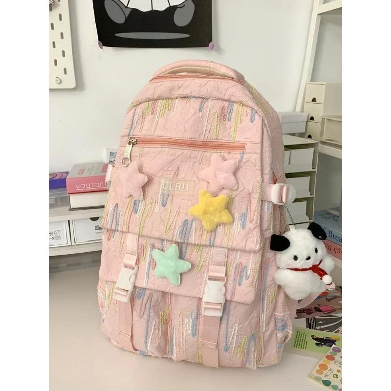 Маленький свежий школьный рюкзак Новые рюкзаки для мальчиков и девочек с высокой — фото 4