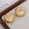 High-End Autumn & Winter Bloom Firework Stud Earrings: Unique European and American Niche Design for Women