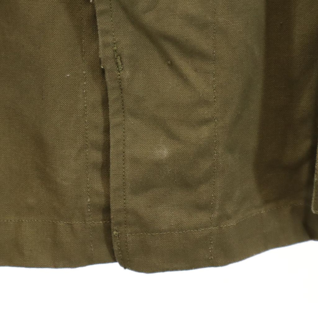 FRENCH ARMY 50s vintage M-47 Field jacket 29 khaki military Men's Used