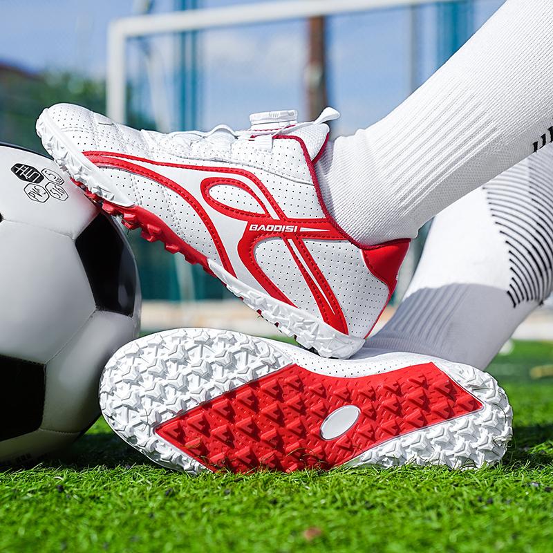 Scarpe da calcio per bambini Society TF/FG Scarpe da calcio per la scuola Scarpe da calcio con tacchetti Scarpe da ginnastica per erba per ragazzi e ragazze Calzature sportive per allenamento all'aperto Taglia 28-39