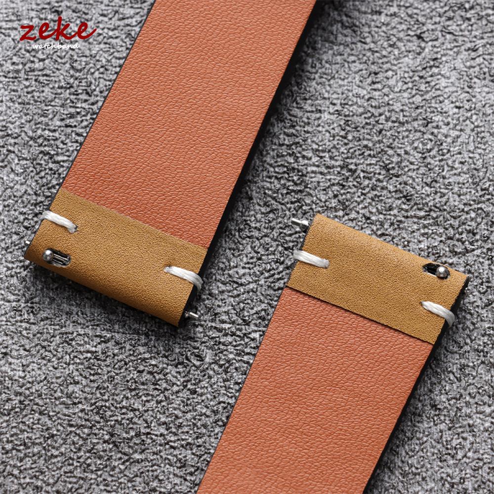 Matte Leder-Uhrenarmband Schnellwechsel-Uhrenarmband 18mm 20mm 22mm Wasserdichtes PU-Leder-Armband Herren Damen Universelle Bänder