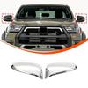 Silver Exterior Side Rear Mirror Cover Caps Trim For Toyota Hilux/4Runner/RAV4