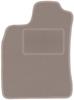 Beige bestuurdersmat voor: Renault Twingo I hatchback (1993-2006)