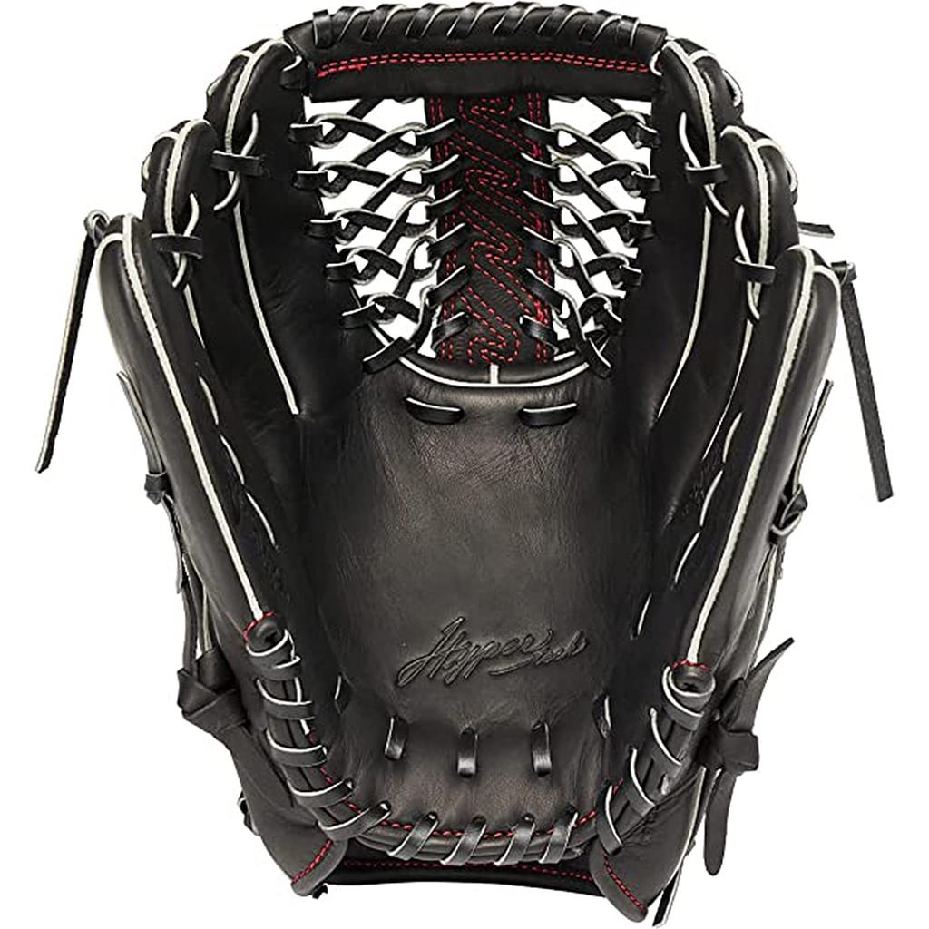 Rawlings Hyper Tech R2G Soft Baseball Glove for and Suitable for Adults (Black, GR9FHTALR) Right-Handed Left-Handed Throws, Training,
