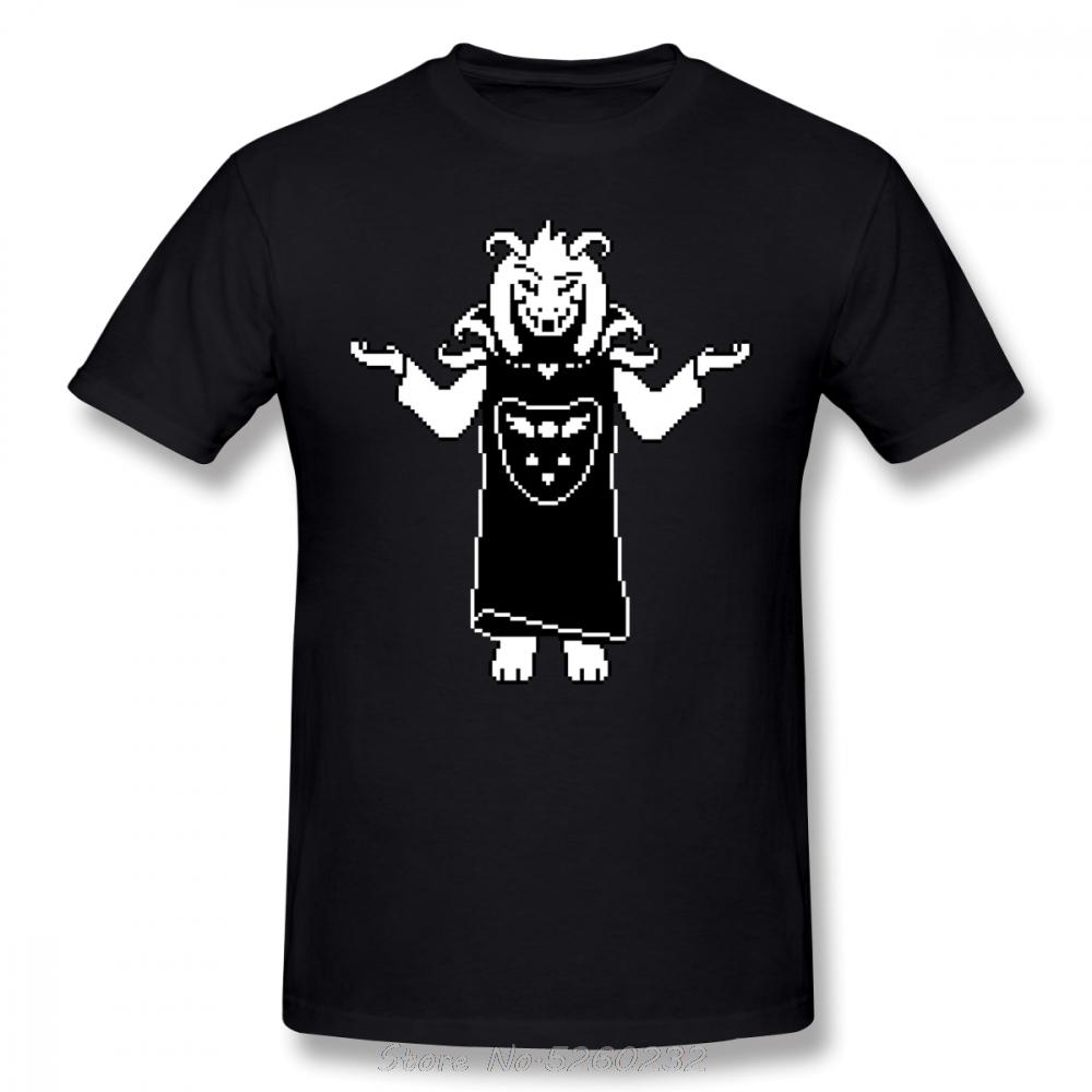 Dreamer T Shirt Undertale Asriel T-Shirt Short-Sleeve Male Tee Shirt Print Awesome Summer Cotton Tshirt Streetwear