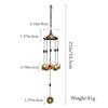 Outdoor Copper Bells Wind Chimes Creative Retro Garden Yard Decoration DIY Home Lucky Pendants