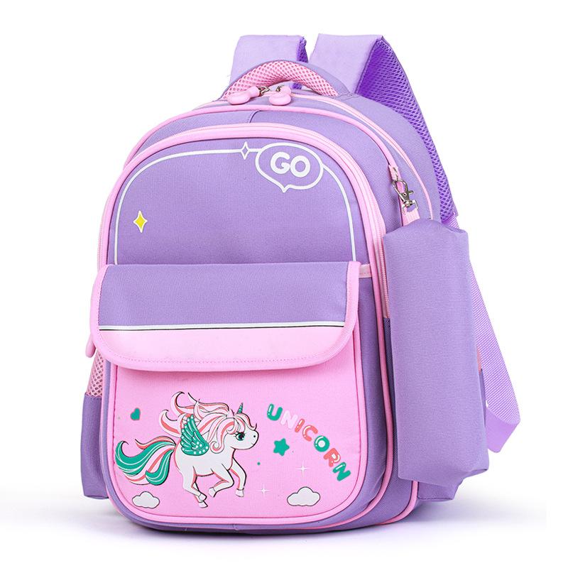 2023 New Primary School Students Schoolbag Men and Women Universal Sweet and Lovely Children's Shoulders Backpacks