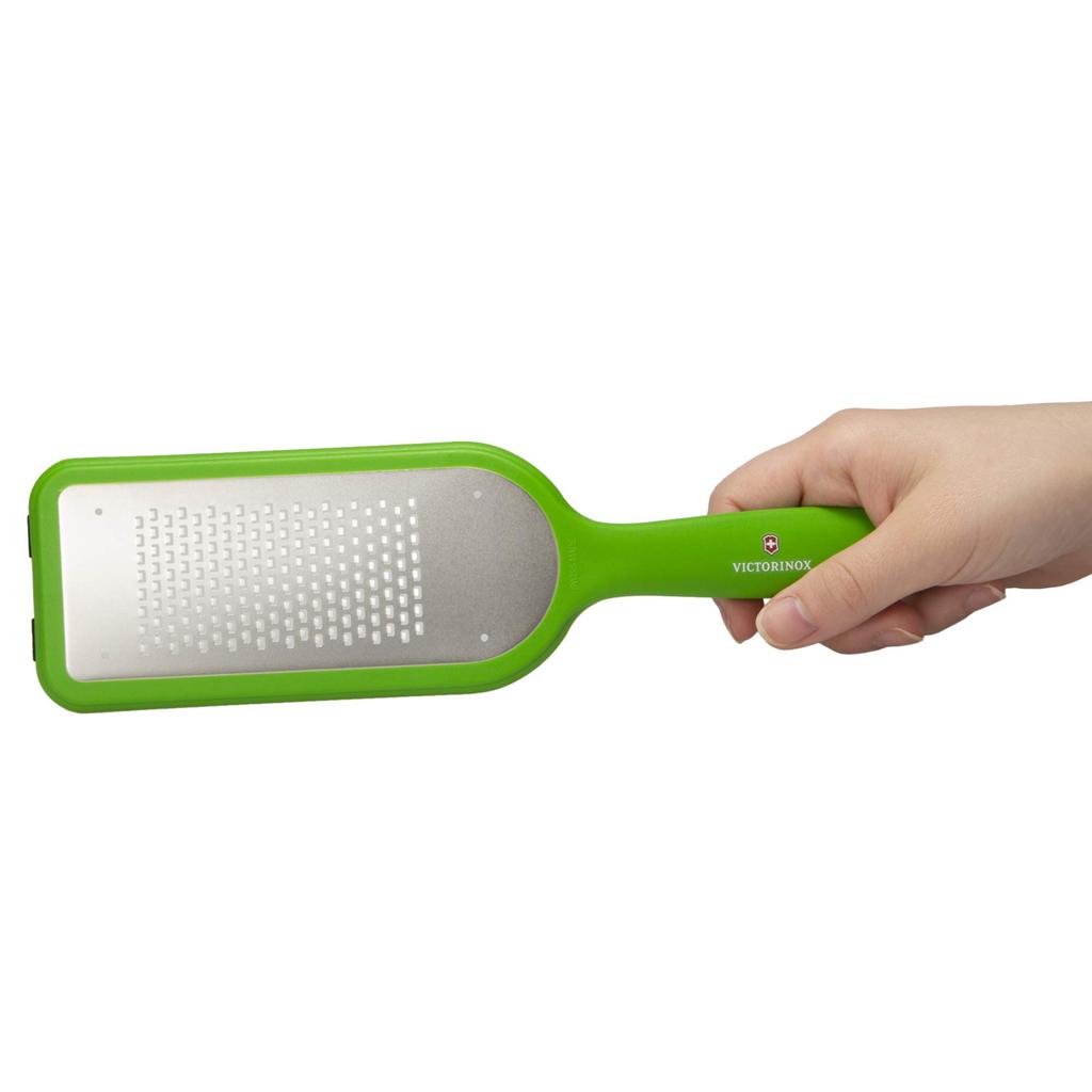 VICTORINOX 28cm Fine Dishwasher with Specially Treated Sharp Grater, Safe, Green, Blades, 7.6082.4