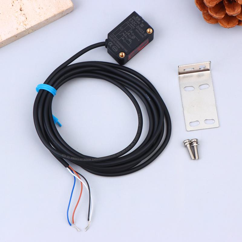 Not Affected By Color Laser Photoelectric Switch Background Suppression Square Sensor Diffuse Reflection Can Detect Any Color Ad