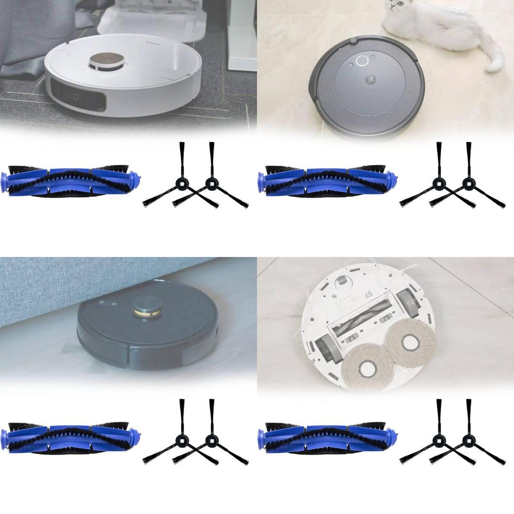 For Airrobo T9 Eufy L35 Plus Robotic Vacuum Accessories Hepa Filter And Side Brush For Large Homes