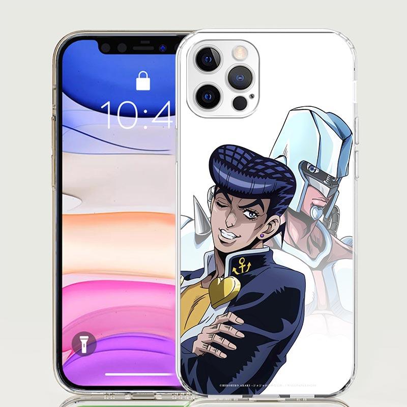 JoJo Adventure Higashikata Josuke Phone Case For Iphone 11 12 13 Mini 14 15 Plus 17 Air 16 Pro Max 16E 7 8 SE Art Customized Coq