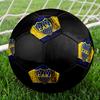 Pallone da Calcio Boca Juniors, colorato, adatto a tutte le età, cucito a macchina, materiale PVC, qualità da competizione, resistente e con elevato rimbalzo