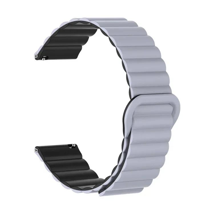 20mm 22mm Magnetic Loop band For Amazfit GTS4/2/3/3pro/GTS2 Mini/GTR 4 42mm/47mm/GTR2/2e/stratos belt bracelet Amazfit bip strap