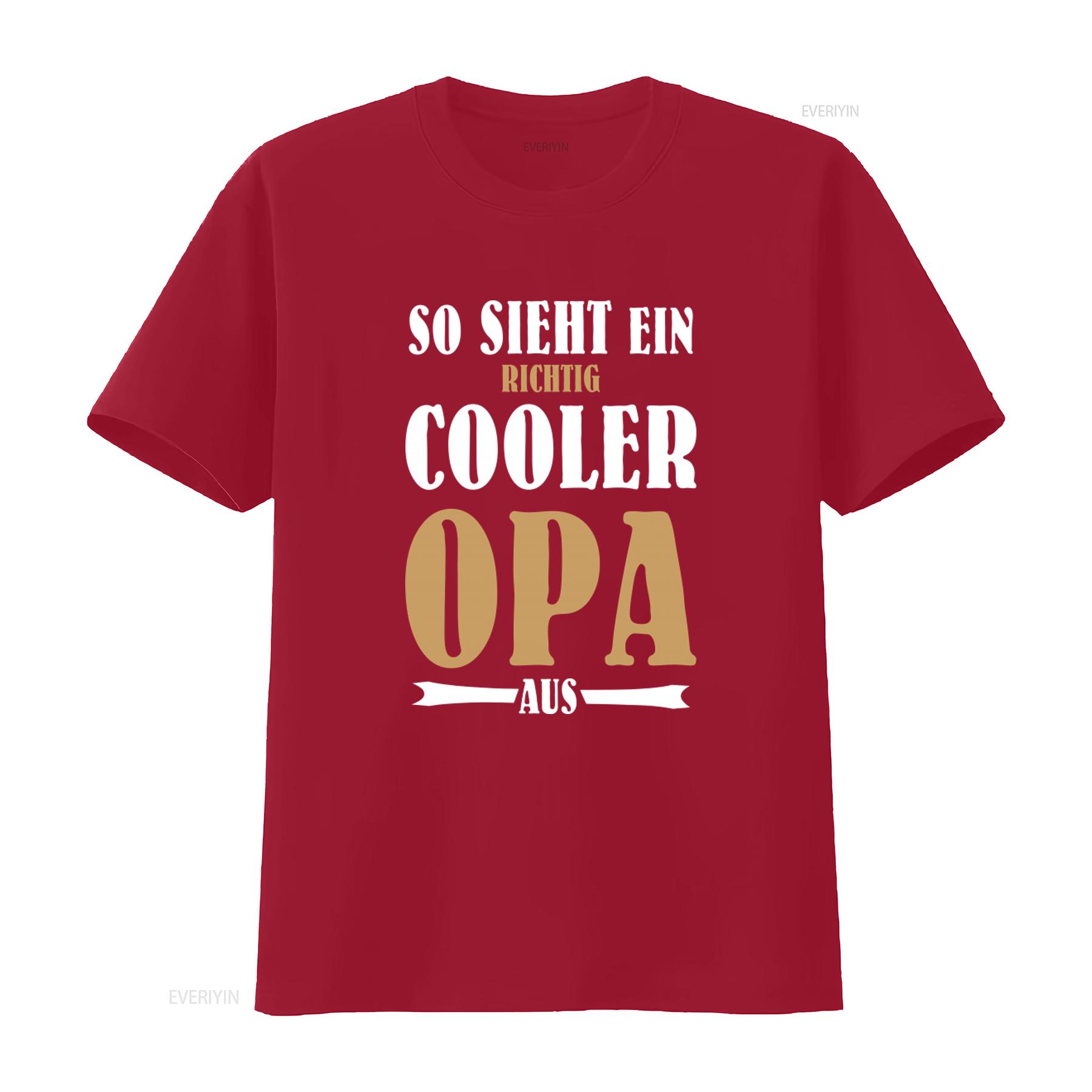 

So Sieht Ein Richtig Cooler Opa Aus Herren T Shirt Trendy Design for Fashionable Grandpas vintage Washed designer clothes S