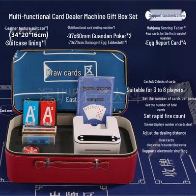 Customized GUNDAN Poker Gift Set: 13-Point Dou Dizhu Card Dealer Machine - Perfect Festival Gift for Customers