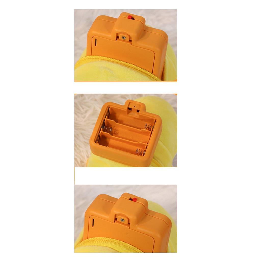 Interactive Musical Plush Activated Sound with Sounds Novelty Educational Toy Double Mode Gift