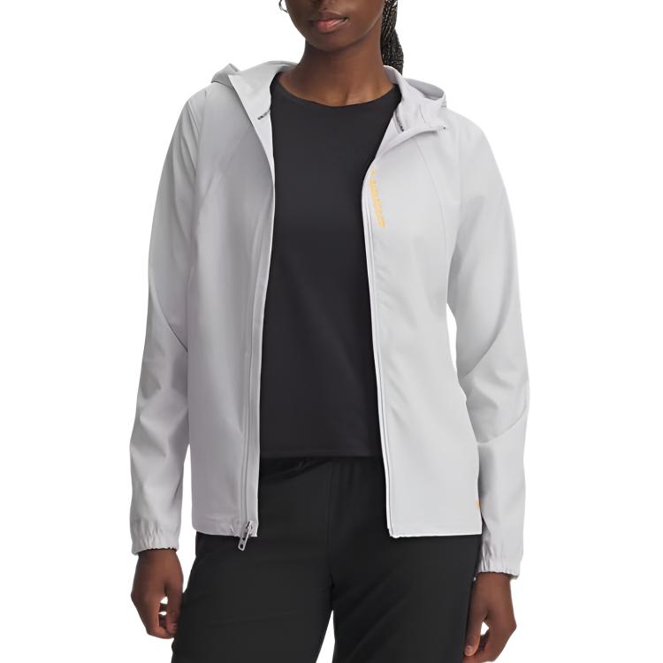 

Under Armour Опереди бурю Ветронепроницаемый Водонепроницаемый Дышащий Прочный Минималистичная мода Универсальная Трендовая куртка Женские куртки 1377043-014 XL