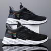 Wiosenne i letnie nowe męskie buty do biegania Flyknit oddychające siateczkowe buty sportowe modne