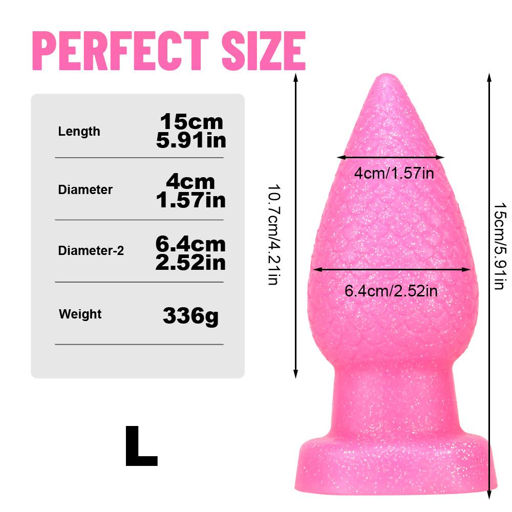 Threaded Anal Plugs for Men and Women Masturbation Sticks  Silicone Anal Plugs  Sex Toys and Large Anal Plugs