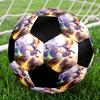 Spyro the Dragon Indoor Soccer Ball Colorful Machine Stitched PVC Size 5 Team Training Competition Ready Durable High-Bounce Cool Sports Gift