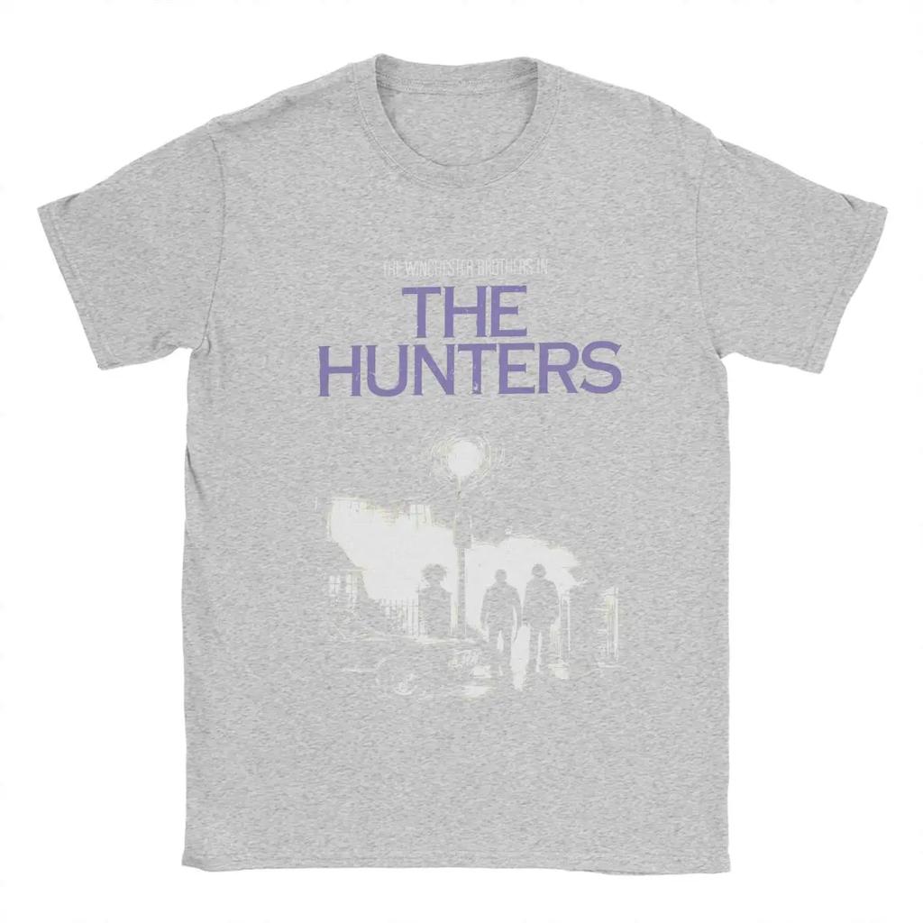 The Hunters Supernatural & The Exorcist Men T Shirts Casual Tees Short Sleeve O Neck T-Shirts Cotton Original Clothes