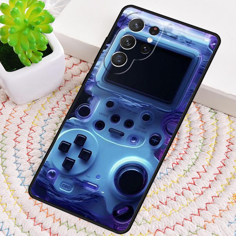 Retro Game Console TPU Phone Case For Samsung Galaxy Note 10 Pro S26 S25 S24 S23 S22 Ultra Plus S21 FE S20 Shockproof Cover