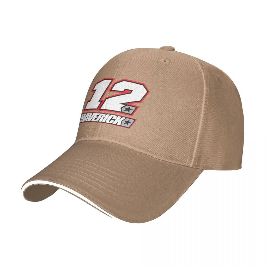 Lucky #12 Maverick Vinales Moto Racing High Qualiy Baseball Caps For Women Coquette Summer FeUnisex Snapback Cap Sunscreen Hat