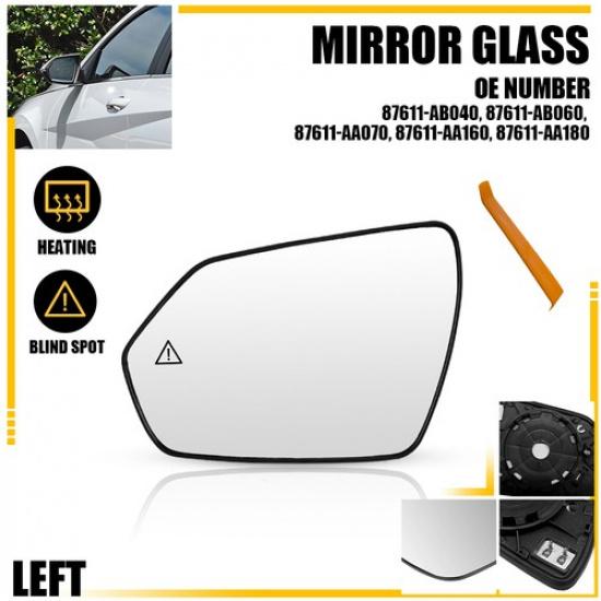 Passenger Driver Heated Mirror Glass Blind Spot Fit Hyundai Elantra -2025