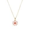 Light Luxury Pink Love Necklace Women'S High Value Versatile Temperament Collarbone Chain Accessories