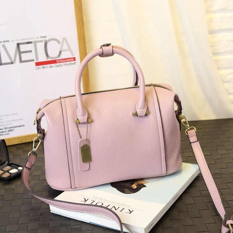 

Женская сумка Boston Bag из искусственной кожи, сумка через плечо с подушкой через плечо, сумка через плечо One Size