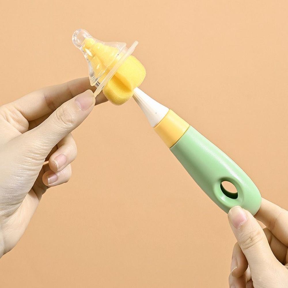 Household Sponge Brushes Set 360 Degree Bottle Brush Set High Quality Cup Brush