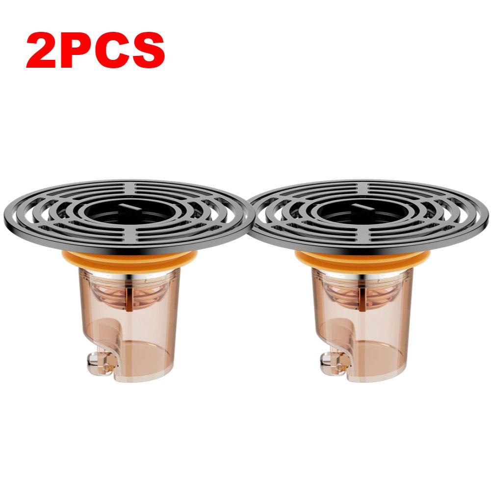 Floor Drain Filter Fast Drainage Plastic Floor Drain Filter Screen Deodorizing Artifact InsectProof Bathroom Sink Strainer
