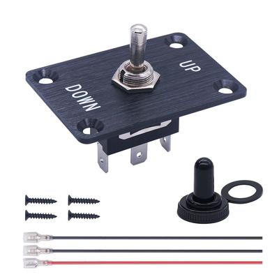 Panneau d'interrupteurs à bascule pour trim tabs 3 positions HAUT BAS Avec faisceau de câbles et boulons 15 A 12 V