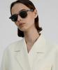Lingkeonpeuleim Vintage524 Acetate Sunglasses Black