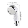 1Pc High Pressure Shower Head Sprinkler Water Saving One-Key Stop Spray Nozzle Hair Washing Shower Head Bathroom Accessories