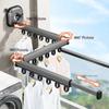 Latest Wall Mount Clothes Best Drying Rack Foldable Heavy Duty Retractable Closet Laundry Hanger Rotating Folding Extendable Clothesline