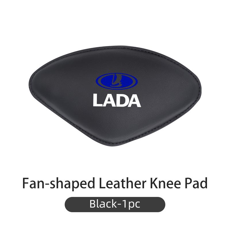 Car Seat Knee Pad Leather Elbow Rest Mat Leg Cushion Interior For Lada Priora Sedan Sport Kalina Granta Vesta Niva Largus Vaz