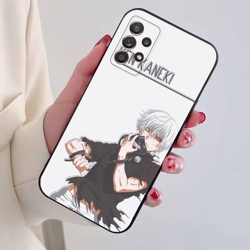 Tokyo G-Ghoul Kaneki Ken Anime Phone Case Black Silicone Soft For Samsung S25,S24,S21,S22,S23,S30,Ultra,S20,Plus,Fe,Lite