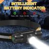 VIKEFON LED Headlamp High Power 1000LM Headlight 18650 Rechargeable Head Torch Camping Hunting Outdoor Waterproof Flashlight